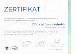 ÖQM® certificate quality management in the doctor’s office
